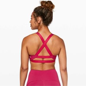 Lululemon + Barry’s Pink Bra